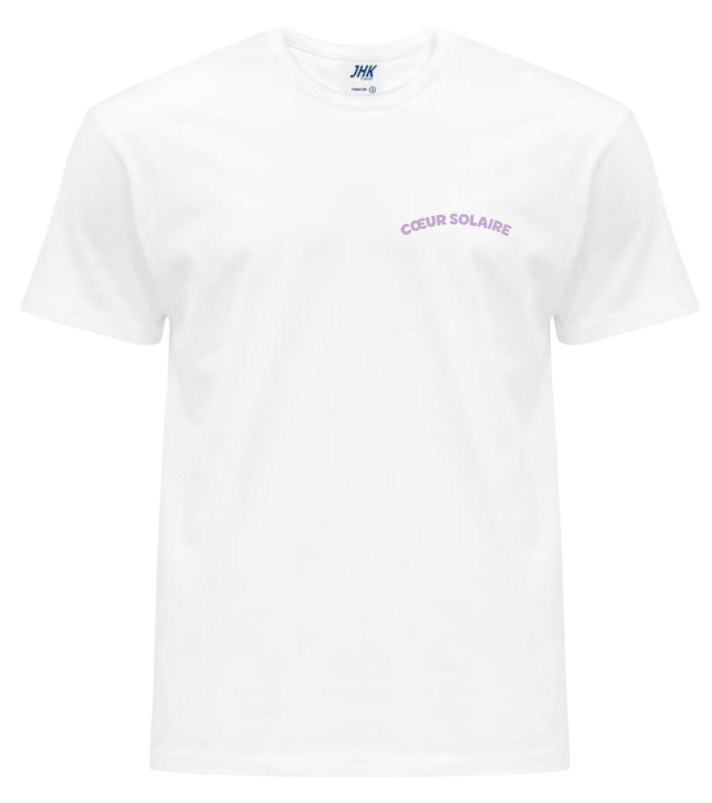 T-SHIRT COEUR SOLAIRE - HOMME / MIXTE