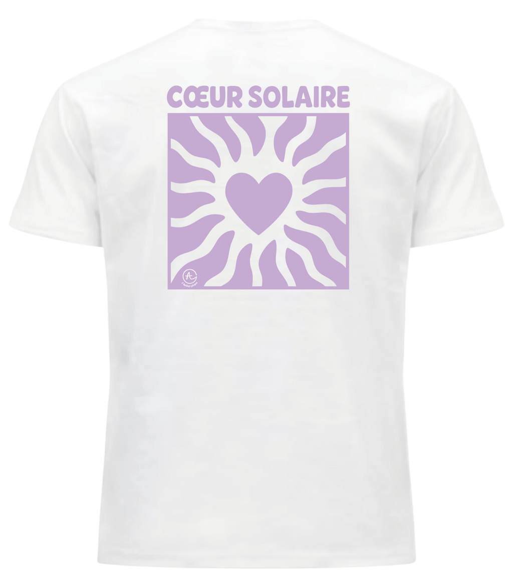 T-SHIRT COEUR SOLAIRE - HOMME / MIXTE