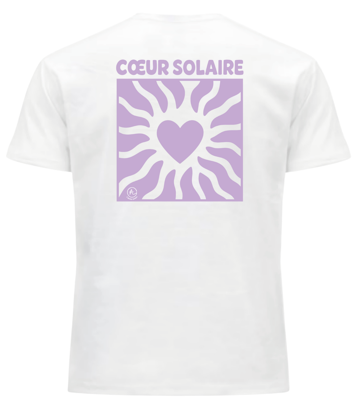 T-SHIRT COEUR SOLAIRE - HOMME / MIXTE