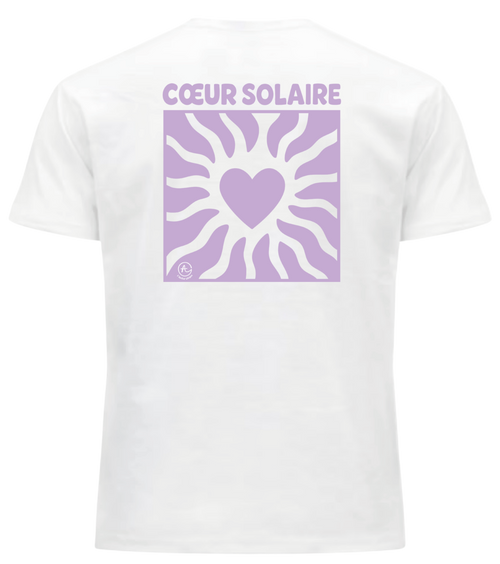 T-SHIRT COEUR SOLAIRE - HOMME / MIXTE
