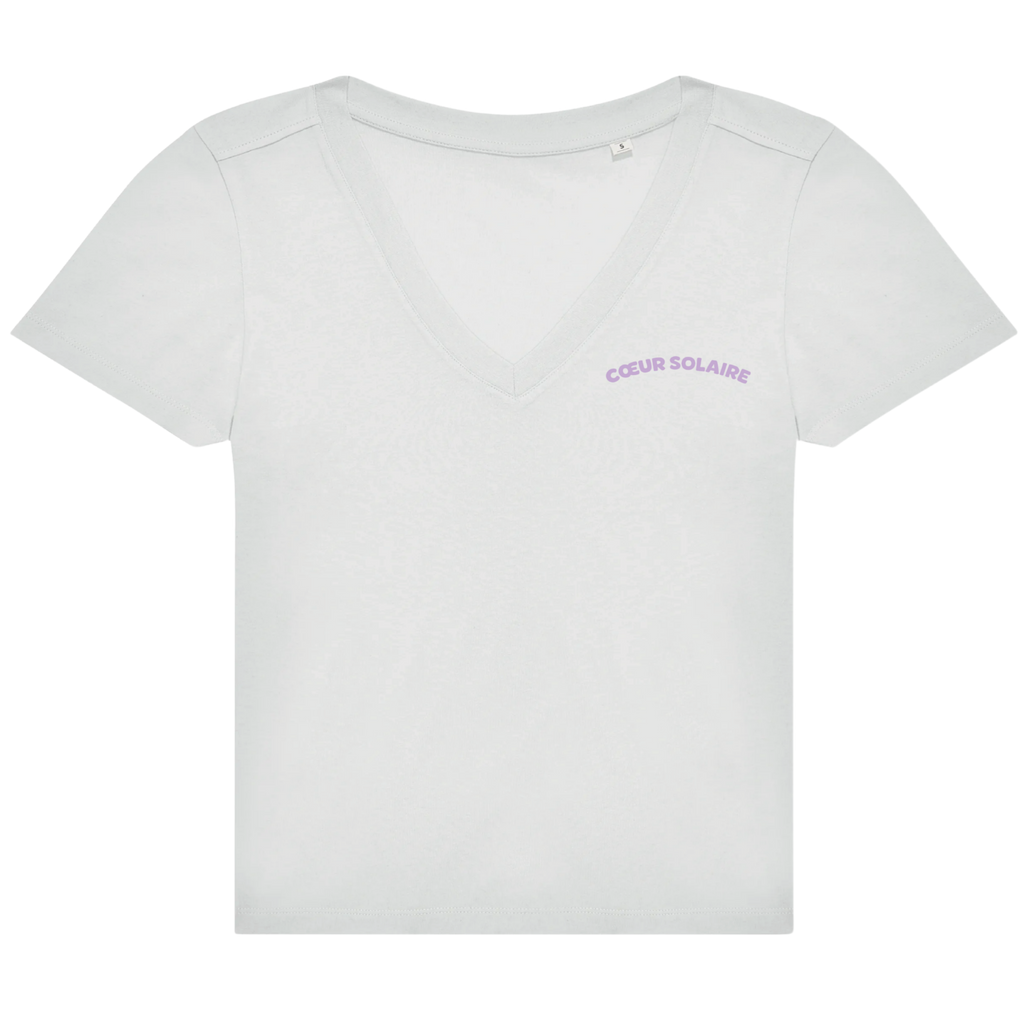 T-SHIRT COEUR SOLAIRE - FEMME