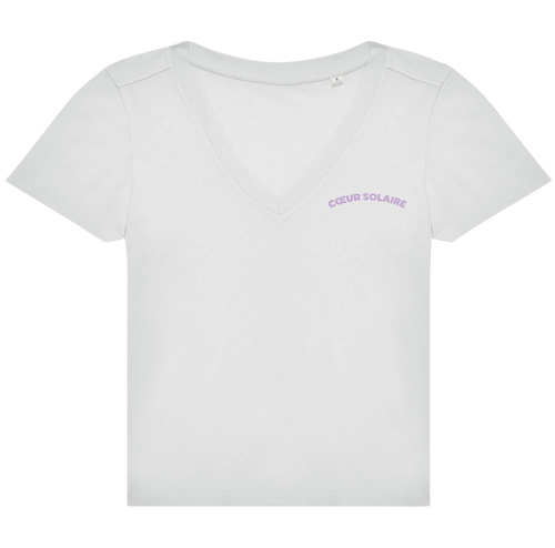 T-SHIRT COEUR SOLAIRE - FEMME