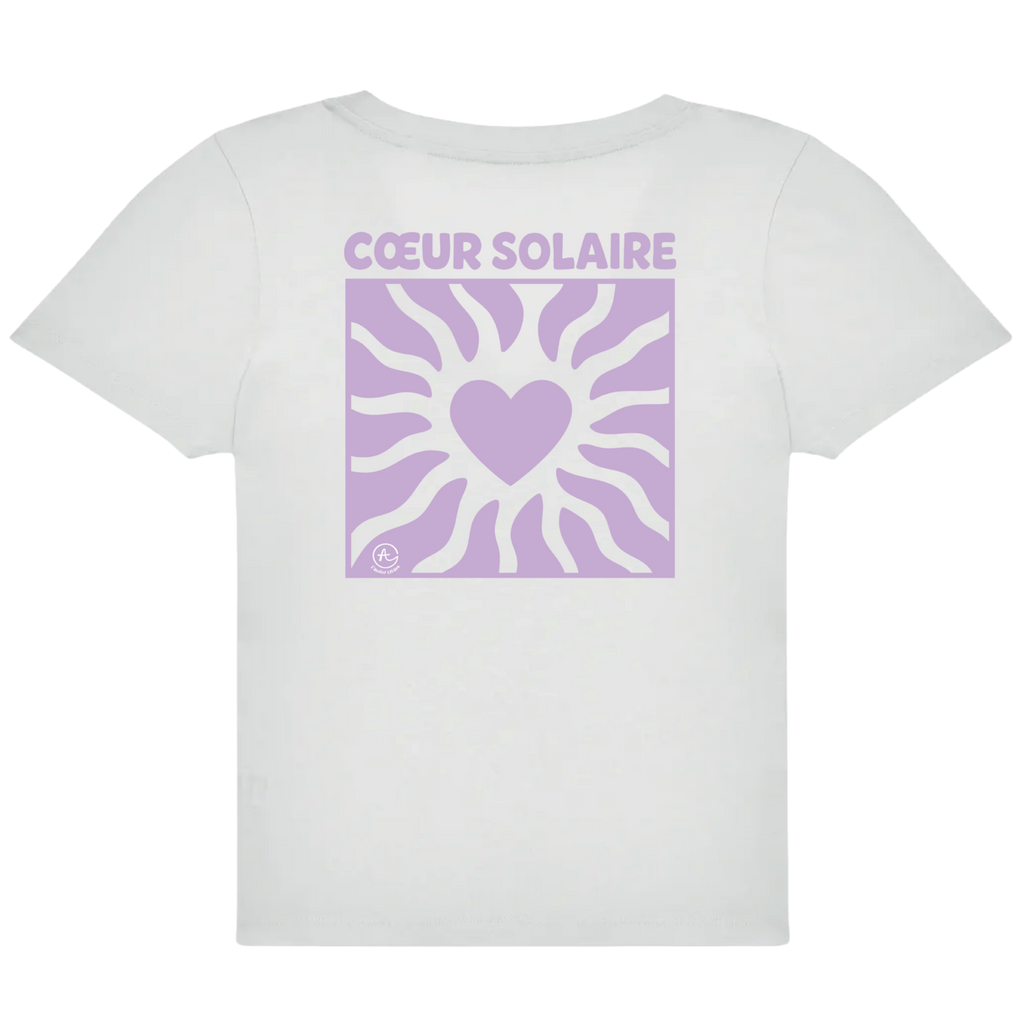 T-SHIRT COEUR SOLAIRE - FEMME