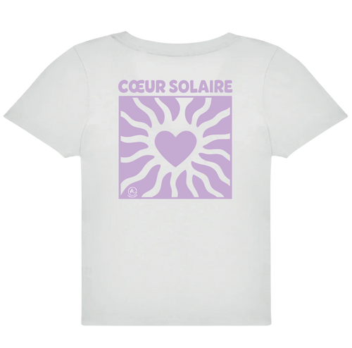 T-SHIRT COEUR SOLAIRE - FEMME